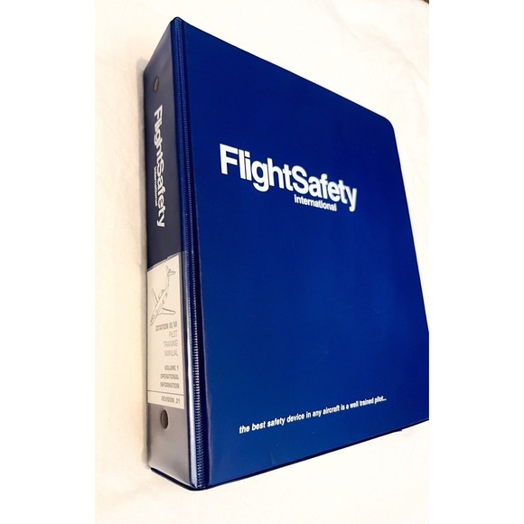 Citation III & Citation VI Pilot Training Manual, Vol. 1 Operational Information - Picture 2 of 5